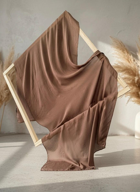 Cocoa Dream - Modal Hijab & Undercap Set