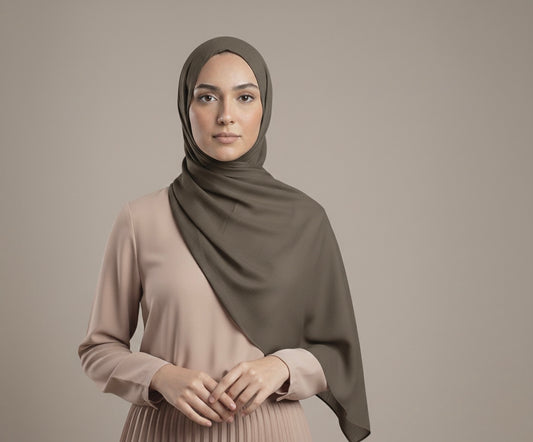 Forest Aura - Modal Hijab & Undercap Set