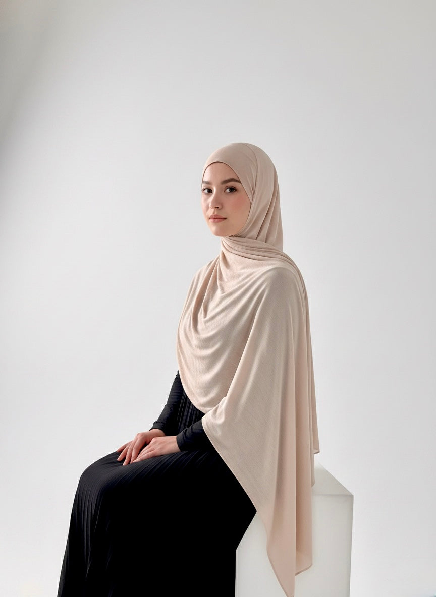 Dawn Whisper - Modal Hijab & Undercap Set