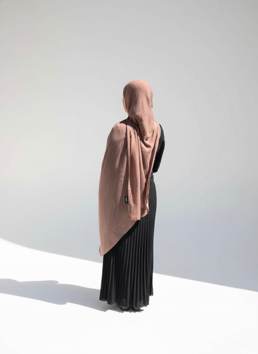 Cocoa Dream - Modal Hijab & Undercap Set