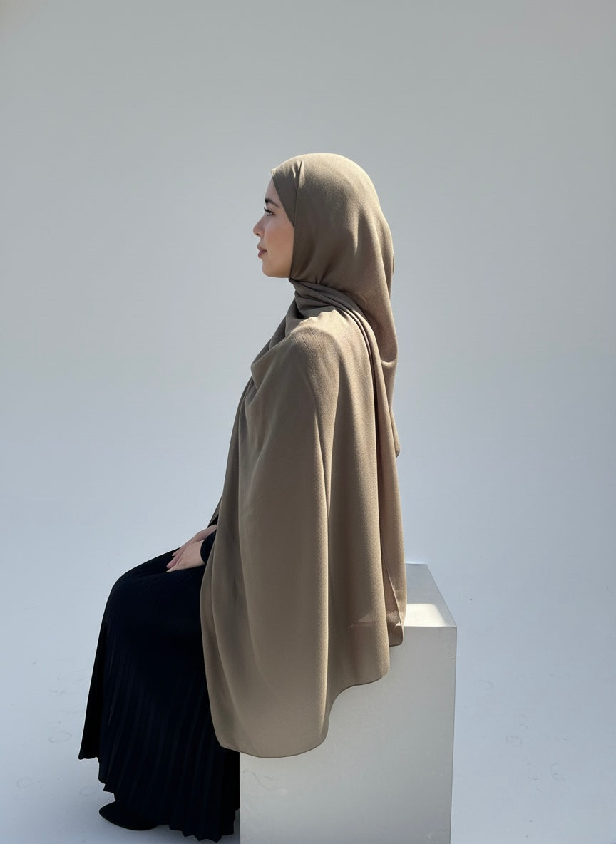 Forest Aura - Modal Hijab & Undercap Set