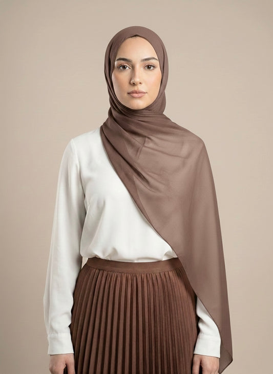 Cocoa Dream - Modal Hijab & Undercap Set