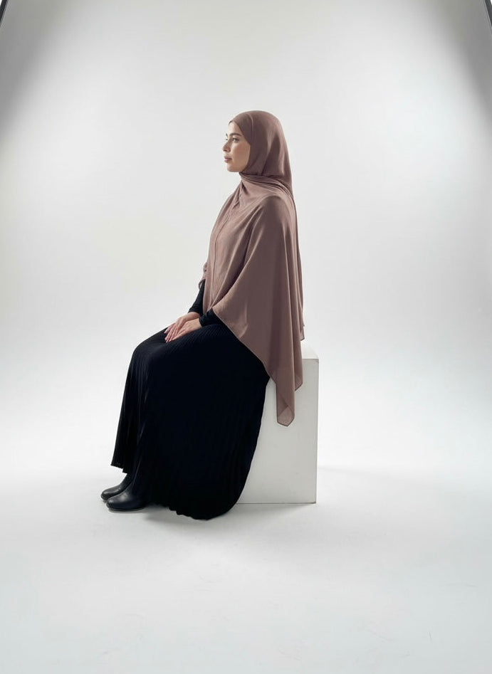 Cocoa Dream - Modal Hijab & Undercap Set
