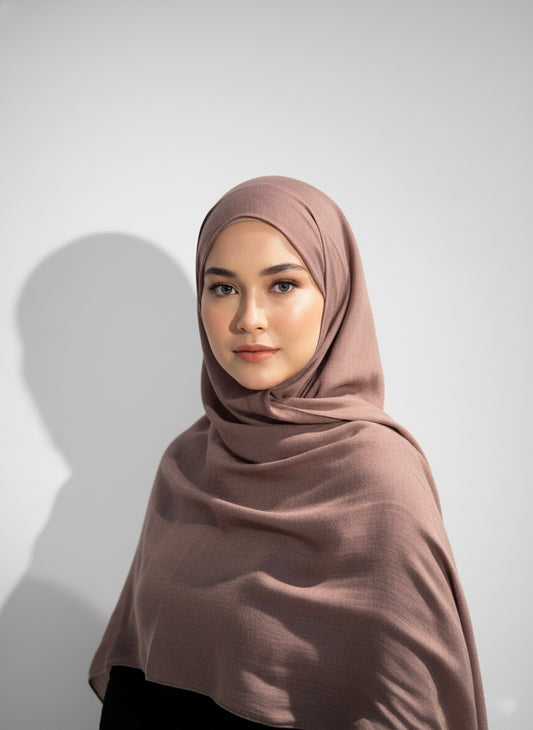 Cocoa Dream - Modal Hijab & Undercap Set