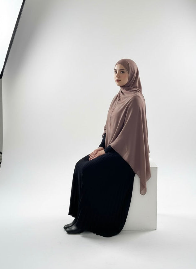 Cocoa Dream - Modal Hijab & Undercap Set