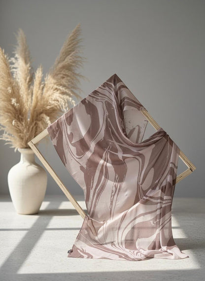 Sandstone Swirl - Printed Modal Hijab